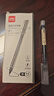 得力（deli）直液笔速干笔 0.5mm全针管中性笔 商务办公学生水笔走珠笔刷题笔 黑色5支/盒 SF355 实拍图