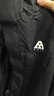 安踏王一博同款水壳冲锋衣男女硬壳户外登山服防泼水外套【Z哥同款】 【水壳3.0加绒】基础黑6601-5 L 实拍图