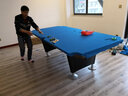 腾勃（TB）标准成人家用 台球桌乒乓二合一花式九球美式16彩黑8桌球台案子 9尺 四代鼎配二合一（包安装） 实拍图