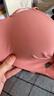 KJ文胸内衣女性感光面文胸小胸聚拢胸罩无痕文胸套装红色本命年内衣 101粉色（套装） 75B 34=（上薄下厚2.0） 实拍图