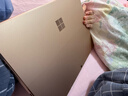 微软（Microsoft）Surface Pro 13英寸键盘盖 带超薄触控笔笔槽 沙漫金 (适配Surface Pro 11/9/8单主机) 实拍图
