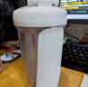 贝瑟斯摇摇杯运动健身水杯蛋白粉搅拌杯奶昔杯子代餐杯瑶瑶杯680ML白色 实拍图
