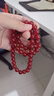 石玥珠宝收藏级10mm红玛瑙手串本命年转运珠水晶玛瑙手链男女士款 实拍图