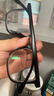 LESCA LUNETIERgm黑框眼镜框男款近视可配度数方粗框痞帅潮防蓝光大脸眼睛架平光 实拍图