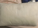 水星家纺蚕丝枕头抗菌护颈枕头芯60支长绒棉深度睡眠软枕头单只48cm*74cm 实拍图