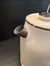 美的（Midea）电水壶烧水壶自动断电保温一体  1.6L大容量电热水壶 316L不锈钢恒温壶 精准控温 63-Q 实拍图