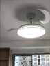 雷士（NVC） 风扇灯LED吊扇灯隐形扇现代简约变频餐厅卧室客厅遥控高显色灯具 荐！清风24W/高显指/6档调风 实拍图