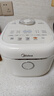 美的（Midea）飞快奶油电饭煲家用3-5人抗菌不粘内胆电饭锅5升青瓷新款智能可预约MB-5E01R 实拍图