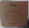 美的（Midea）家用电饼铛烙饼锅 三明治机早餐煎烤机电火锅 电炒锅烤肉锅 65mm加深 多功能锅 抗菌电煎锅JKE3062 实拍图