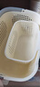 京东物流 脏衣篓家用脏衣服收纳筐脏衣篮浴室洗衣篮神器收纳筐 升级奶油白【活动款】 大号+小号【优惠2件套】 实拍图