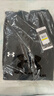 安德玛（UNDERARMOUR） Rival男子1/4拉链运动休闲卫衣1386016 黑色001 M 实拍图