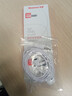 纽曼（Newmine）NM-LK06 半入耳式线控有线耳机 手机耳机 音乐耳机 3.5mm接口 电脑笔记本手机适用 白色 实拍图