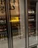 威力风冷无霜展示柜冷藏网红啤酒柜超市便利店冰箱冰柜商用酒吧酒水保鲜柜全屏冷饮柜回弹门饮料柜 大双门酒水柜【1260*600*2010】 Pro【变频节能+镀膜防雾】 实拍图