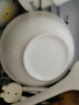 瓷秀源纯白色陶瓷大汤碗大面碗汤盆装饭大碗饭盆深碗骨瓷碗泡面碗餐具 6英寸斗碗4个装 实拍图