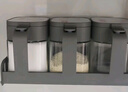 双枪调料盒置物架调味罐瓶收纳架家用厨房壁挂套装组合 罐*3+勺+底托 实拍图