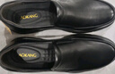 奥康（Aokang）男鞋套脚商务休闲皮鞋男士牛皮软底一脚蹬皮鞋黑色44码 实拍图