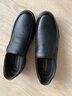 啄木鸟皮鞋男真皮夏季镂空透气凉皮鞋男士商务休闲软底防滑中老年爸爸鞋 黑色夏季款【放心买头层牛皮】 单层 45 【尺码标准】 实拍图