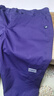 骆驼（CAMEL）运动休闲女裤子防泼水梭织束脚运动裤 J23CAVLR059 甜葡萄紫 L 实拍图