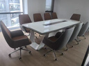 高档烤漆会议桌长桌大中型办公室简约现代会议桌培训洽谈桌椅组合 定制联系客服【包送安】 实拍图