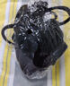 美肤语无接缝黑色尼龙发圈发绳橡皮筋头绳100根高弹力扎头发皮套MF8856 实拍图