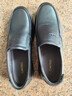卡帝乐鳄鱼（CARTELO）皮鞋男士头层牛皮软底舒适一脚蹬商务休闲爸爸男鞋 6931 黑色 41  实拍图