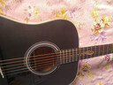 BROOK 布洛克布鲁克v12吉他单板民谣吉他面单木吉他初学者乐器 41英寸油墨色圆角V12R-DQM 实拍图