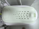 可优比（KUB）婴儿洗澡躺托宝宝洗屁屁神器折叠浴盆洗澡座椅洗屁股架 0-1岁 实拍图