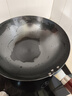 九阳（Joyoung）炒锅铁锅无涂层精铁锅炒菜锅炉灶通用32cm带盖CF32-C121 实拍图
