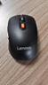联想（Lenovo） 无线蓝牙双模鼠标 便携办公鼠标 人体工程学设计 适用台式机一体机笔记本平板 Howard黑色 实拍图