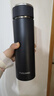 富光 保温杯高档男女316不锈钢学生便携泡茶大容量水杯年货礼品定制 枪灰600ml【316内胆】 实拍图