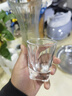 品喻（PINYU）二两白酒杯高端威士忌酒杯家用玻璃啤酒杯高颜值酒吧厚底杯子2个 实拍图