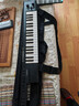 雅马哈（YAMAHA）电子琴SHS500 SHS300肩挎式37键midi迷你便携键盘Keytar合成器 SHS-500B黑色+官方标配 实拍图