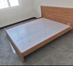 全友家居 北欧原木风板式床1.8米x2米主卧室简约现代家用木板双人床 实拍图