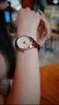 瑞士名牌卡地蓝气球系列手表男女士机械表镶钻防水十大品牌情侣表 皮带女款 实拍图