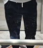 顶峰保罗（Dingfengbaoluo）休闲裤男秋冬重磅加绒宽松束脚时尚百搭运动卫长裤子HM9011黑色L 实拍图