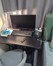 灏森梦电脑桌台式电竞游戏桌椅套装碳纤维纹理组合桌子家用办公学习书桌 【Max-配件款】碳纤维+黑架140CM 实拍图