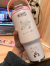 苏泊尔（SUPOR）保温杯dz定制商务礼品刻字水杯活动礼品纪念品 单拍不发货 KCV10DA10嫩桃红-陶瓷覆层内胆 实拍图