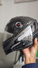 LS2摩托车头盔12K超轻碳纤维全盔蓝牙槽机车安全帽四季FF396 12K灰频率（单镜片） XL（建议58-59头围） 实拍图