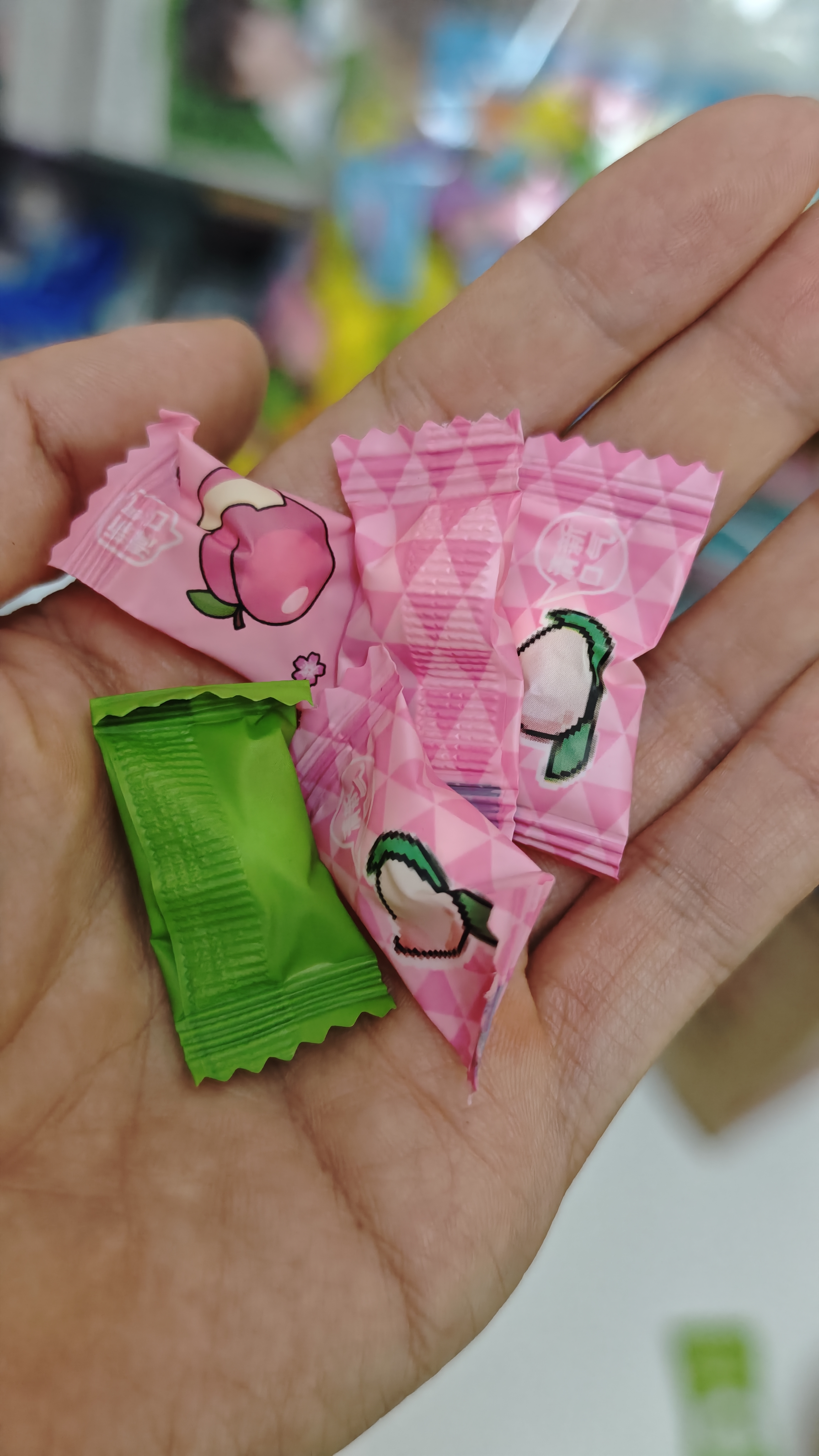 誓言果无糖薄荷糖清新口气糖果独立包装儿童节婚庆水果硬糖批发混合500g 实拍图