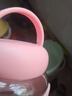迷你可爱胖胖杯办公室简约水杯男女生夏天高颜值便携随手杯 粉红色 280ml 1只 实拍图