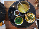 美的（Midea）暖菜板加热板热菜板保温板家用 1分钟速热保温菜板热饭不挑锅具餐具 圆形旋转转盘大尺寸适用圆桌 【2025新品】双区控温HBU60Y1 Pro 实拍图