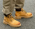 Dickies【明星同款】情侣马丁靴男靴复古大黄靴时尚工装靴 土黄 42 实拍图