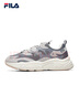 FILA 斐乐运动鞋女MARS II 火星系列二代秋秋季时尚复古跑步鞋女 烟灰/鸽子灰-FD 37.5 实拍图