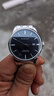 罗西尼（ROSSINI）手表男款 机械手表生日礼物商务简约黑盘钢带525701 实拍图