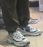 斯凯奇黑白金|男鞋秋冬季经典熊猫鞋增高透气时尚校园复古老爹鞋666114 实拍图