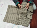 优衣库男装高级轻型羽绒茄克羽绒服外套休闲夹克470067 57 深橄榄色 S /165/84A 实拍图