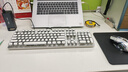 前行者（EWEADN） TK950无线蓝牙朋克机械键盘鼠标套装有线三模办公游戏电脑笔记本黑轴复古外设 白色白光 实拍图