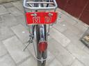 凤凰 自行车男女脚踏代步单车成人轻便学生车城市复古通勤休闲车 青柠 24寸单速黑色 实拍图