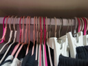 卡贝衣柜挂衣杆柜内伸缩衣柜杆晾衣杆衣通衣橱杆可伸缩调节含底座一根 实拍图