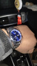 冠琴（GUANQIN）瑞士认证手表男士机械表防水夜光全自动名表多功能双日历商务男表 升级加强版/精钢蓝面/99%客户选择 实拍图
